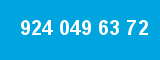 924 049 63 72